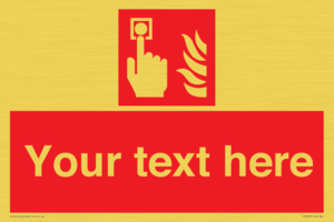 Custom Fire Alarm call point